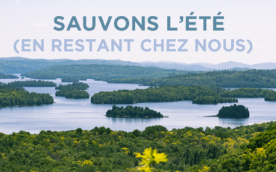 Sauvons l’été (en restant chez nous)